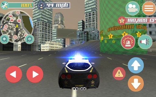 Police Real City Car Driving ekran görüntüsü