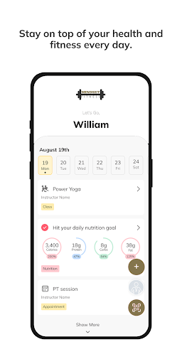 Mindset Fitness Mobile ekran görüntüsü