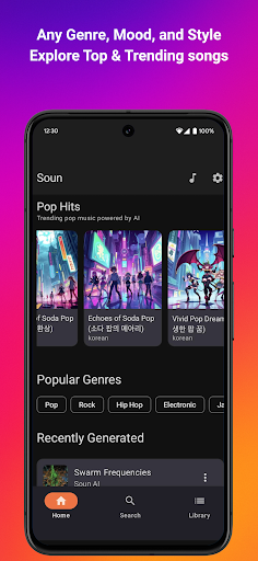 AI Müzik ve Şarkı Oluşturucu - ekran görüntüsü