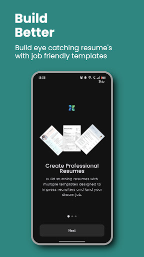 Resume Builder: Rizzume CV ekran görüntüsü