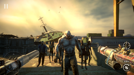 Zombie Harbor: Çevrimdışı FPS ekran görüntüsü