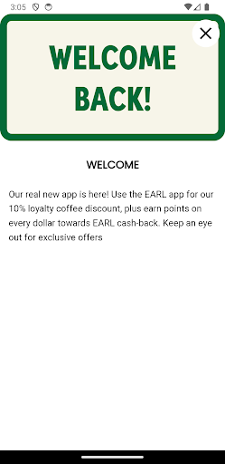 EARL Canteen ekran görüntüsü