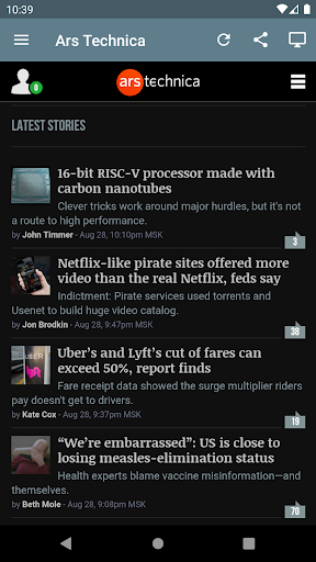 Tech News ekran görüntüsü