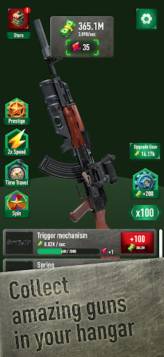 Idle Guns Tycoon: clicker game ekran görüntüsü