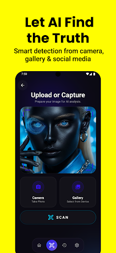 AI Image Detector - Fake Check ekran görüntüsü
