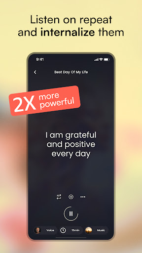 Innertune Affirmations ekran görüntüsü