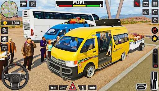 Mini Van Coach Simulator Games ekran görüntüsü