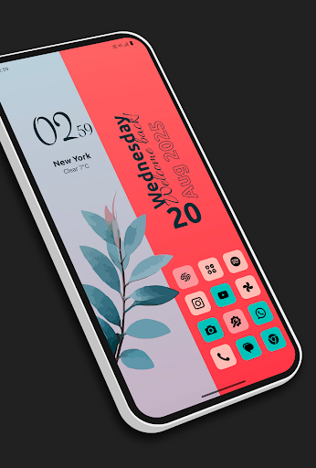 Modern Theme Launcher 2025 ekran görüntüsü