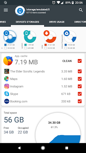 DISK & STORAGE ANALYZER [ROOT] ekran görüntüsü