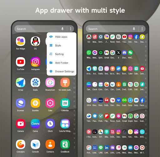 Cool S24 Launcher Galaxy OneUI ekran görüntüsü
