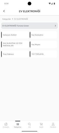 Harbass Elektronik ekran görüntüsü