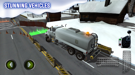 Ice Road Truck Parking Sim ekran görüntüsü