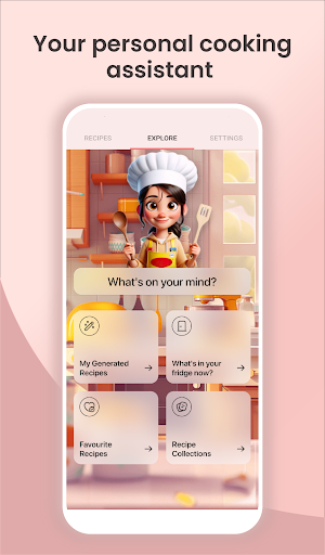 AI Recipe Maker & Planner ekran görüntüsü