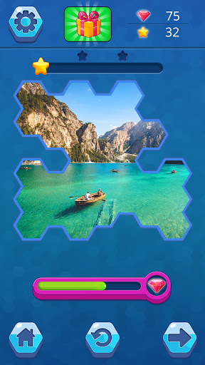 Jigsaw Hexa Puzzle ekran görüntüsü