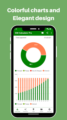 EMI Calculator ekran görüntüsü