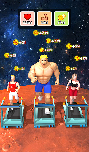 Gym Idle Clicker: Fitness Hero ekran görüntüsü