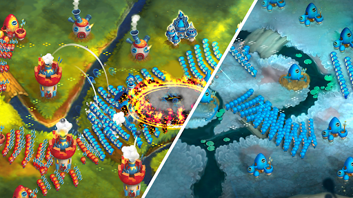Mushroom Wars 2: Strateji RTS ekran görüntüsü