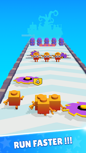 Merge Number Cube: 3D Run Game ekran görüntüsü