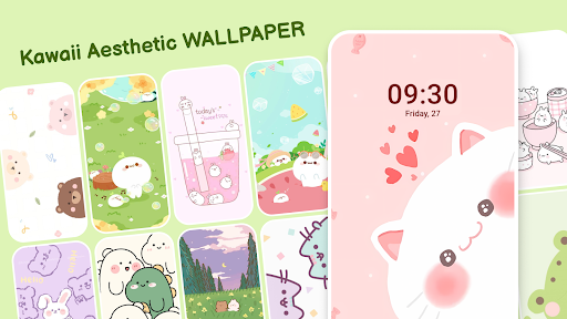 Kawaii Aesthetic Wallpaper ekran görüntüsü