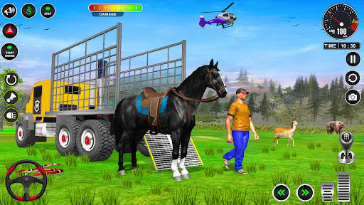 Animal Transport Truck Sim 3D ekran görüntüsü