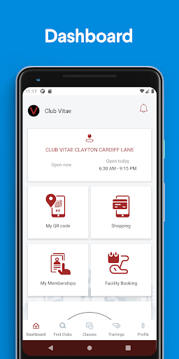 Club Vitae ekran görüntüsü