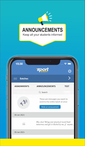 Sport Akademy ekran görüntüsü