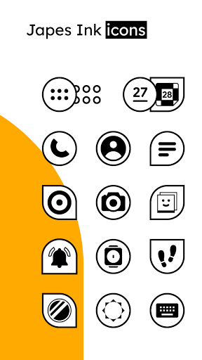 Japes Ink - Icon Pack ekran görüntüsü