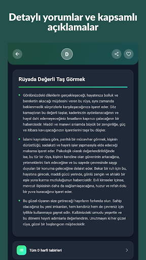 Rüya Tabirleri & Yorumları ekran görüntüsü
