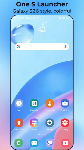 One S Launcher for Galaxy S26 ekran görüntüsü