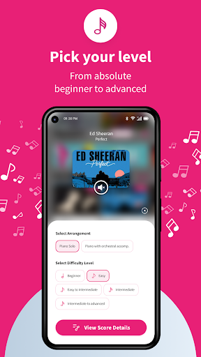 Tomplay - Müzik notaları ekran görüntüsü