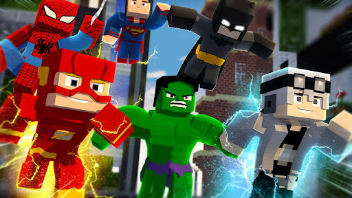 Superheroes Mod for Minecraft ekran görüntüsü