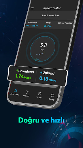 Net Ölçer: İnternet Hız Testi ekran görüntüsü