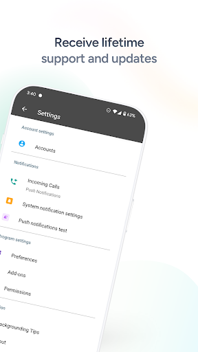 Groundwire: VoIP SIP Softphone ekran görüntüsü