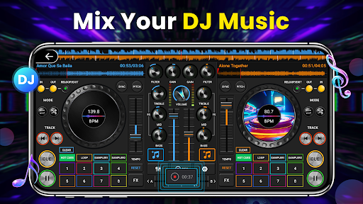 DJ Müzik Mikseri - 3D DJ Çalar ekran görüntüsü