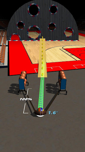 Slingshot Basketball! ekran görüntüsü