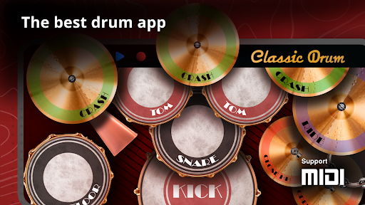 Classic Drum: e-davul seti ekran görüntüsü