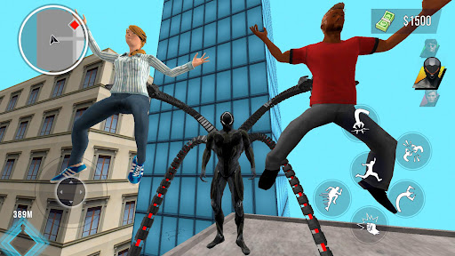 Superhero Crime Open World War ekran görüntüsü