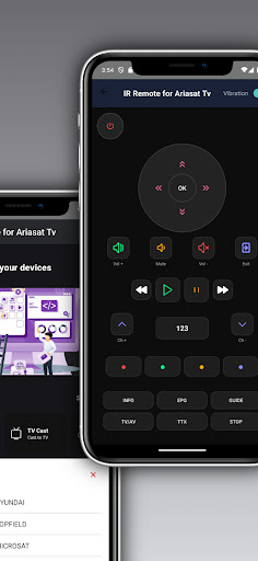 Remote for Ariasat tv ekran görüntüsü