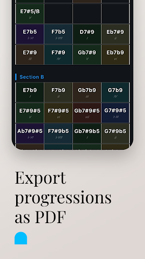 Guitar Progression Generator ekran görüntüsü