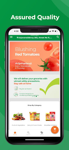 Vijetha Live - Online Grocery ekran görüntüsü