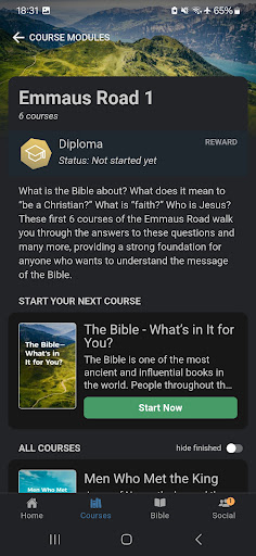 EMMAUS - Bible & Courses ekran görüntüsü