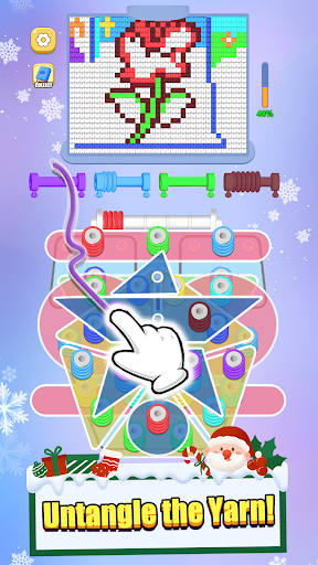 Yarn Sort Puzzle 3D ekran görüntüsü