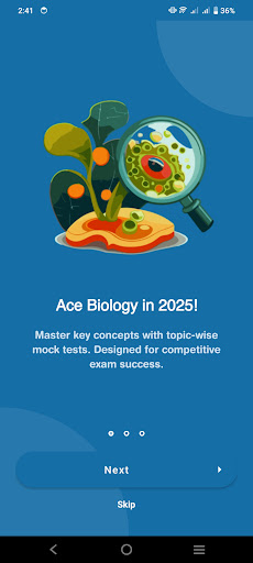 Biology Exam Quiz 2025 ekran görüntüsü