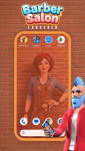 Barber Salon Launcher ekran görüntüsü