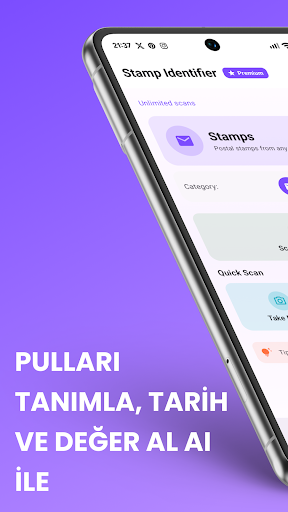 Pul Tanıma ve Değer Belirleme ekran görüntüsü