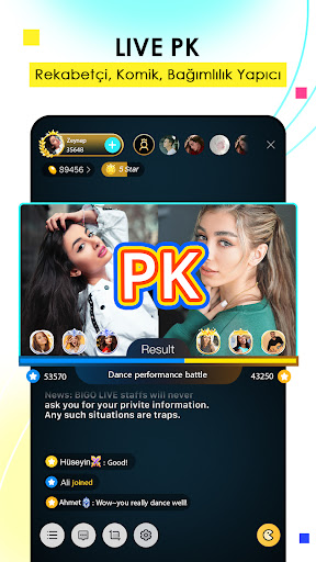 BIGO LIVE Lite - Canlı Akış ekran görüntüsü