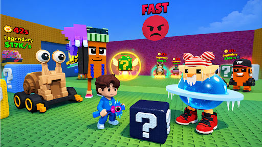 Escape Tsunami: Lucky Block ekran görüntüsü