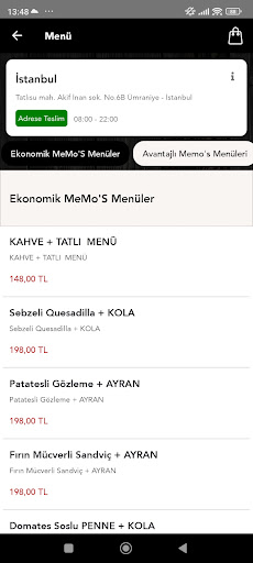 Memos Cafe & Bistro ekran görüntüsü