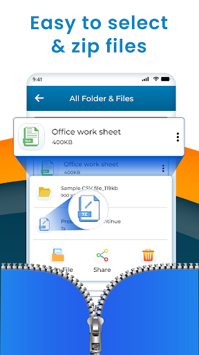 zip dosyası okuyucu: rar'ı ekran görüntüsü