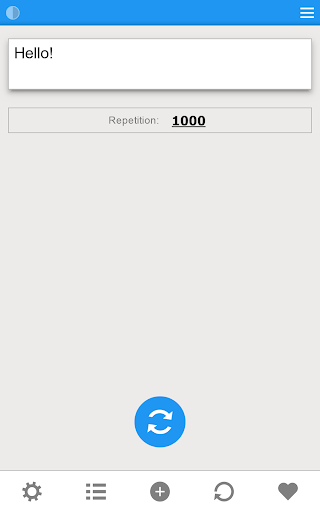 Repeat Text Message ekran görüntüsü